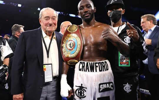 Terence Crawford suing Bob Arum for nearly $10M in lawsuit alleging ‘revolting racial bias’